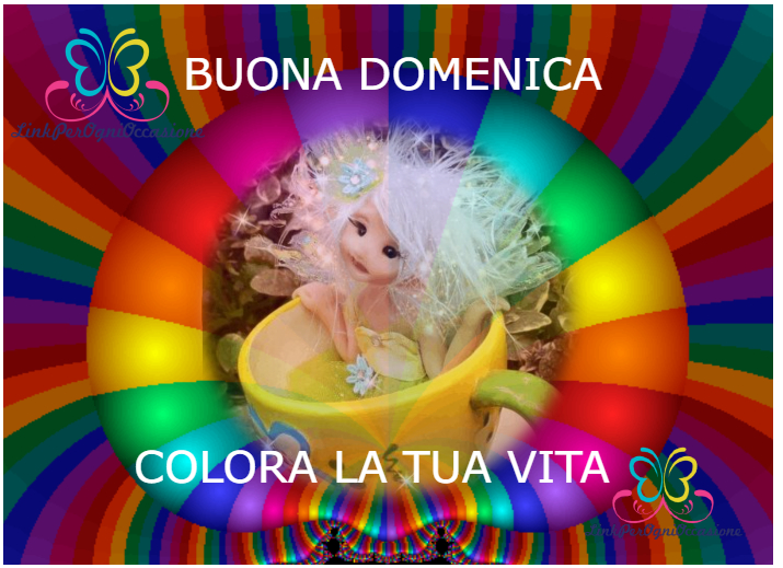 BUONA DOMENICA 🧡💛💚💙🧡