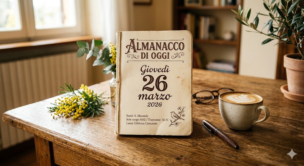 Almanacco di oggi 26 Marzo